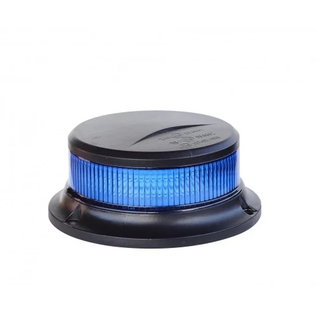 Gyrophare d'avertissement à LED TruckLED, aimant, 12/24V, homologation ECE R65, ECE R10 - bleu