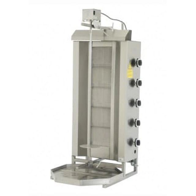 Gyros Gas Kebab Broodrooster 5 Branders 80kg 32465