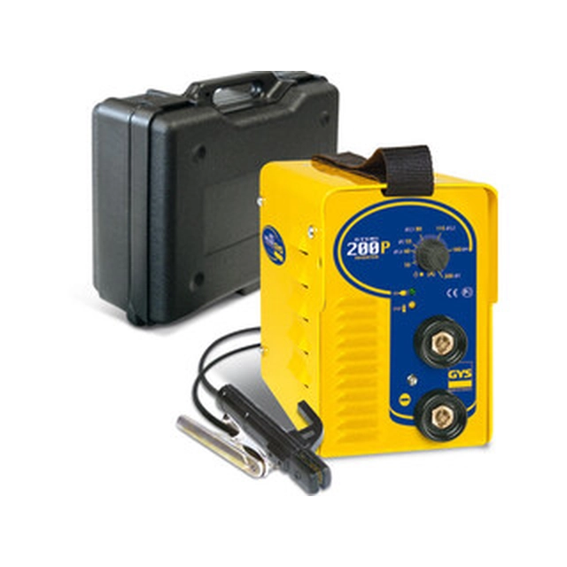 GYS MI 200 P coated electrode inverter welding machine 10 - 200 A | 230 V