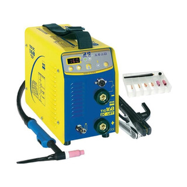 GYS MI TIG 160 DC-LIFT elettrodo di tungsteno inverter Saldatrice DC 20 - 160 A | 230 V