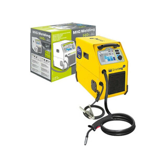 GYS Smartmig 142 sudor cu transformator de gaz de protecție cu electrod consumabil 40 - 140 A | 230 V