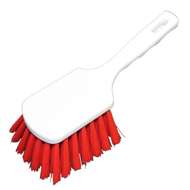 HACCP Brush with short handle 240 mm - red