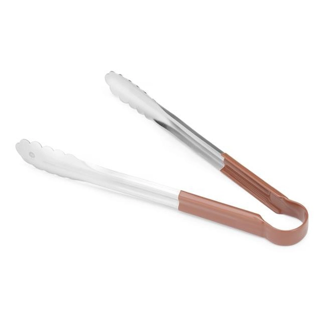 HACCP serving tongs 300 mm brown (L)300mm