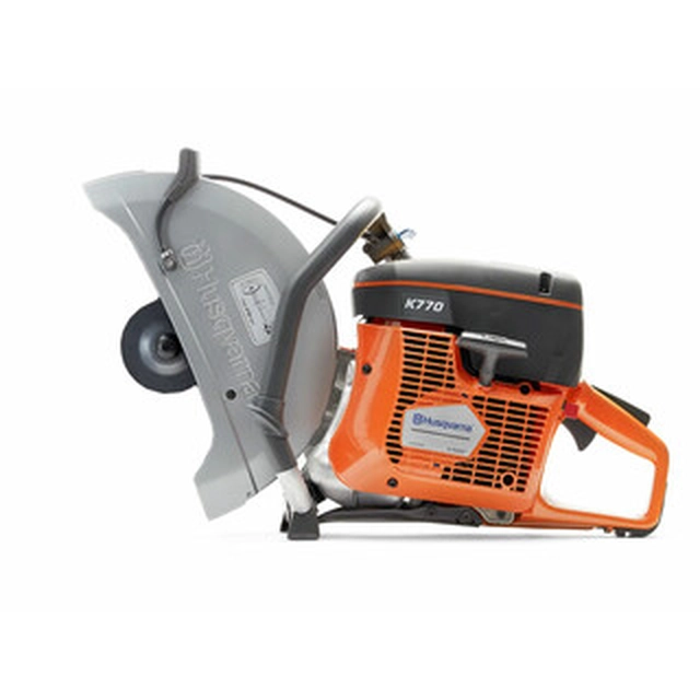 Hachoir manuel à grande vitesse à essence Husqvarna K770 350 mm | Capacité de coupe : 125 mm | 3700 W | Taux 2