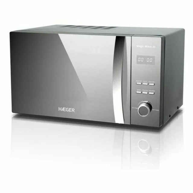 Haeger Micro-ondes avec Grill MW-80B.008A Gris 800W