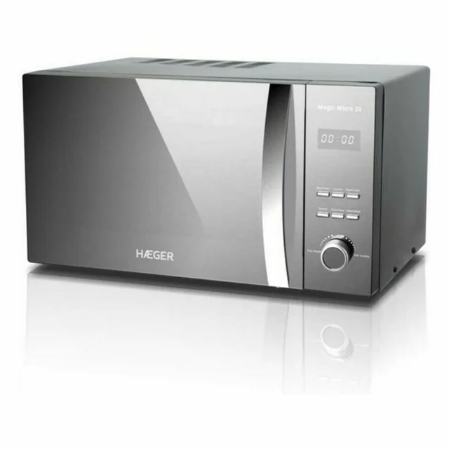 Haeger Microwave with Grill MW-80B.008A Gray 800W