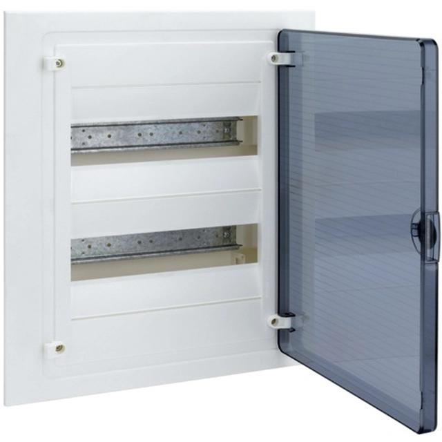 Hager GOLF modular switchgear 2x12 flush-mounted IP40 transparent door - VF212TD