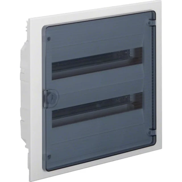 Hager GOLF modular switchgear 2x18 flush-mounted IP40 transparent door - VF218TD