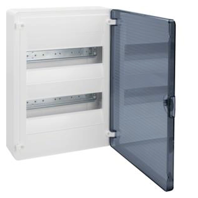 Hager Golf modular switchgear 2x18 IP40 transparent door VS218TD