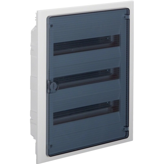 Hager GOLF modular switchgear 3x18 flush-mounted IP40 transparent door - VF318TD