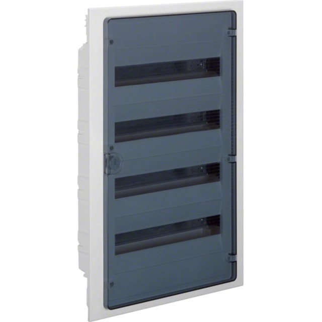 Hager GOLF modular switchgear 4x18 flush-mounted IP40 transparent door - VF418TD