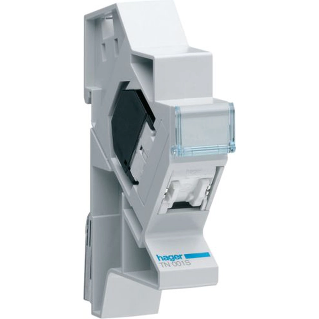 Hager Modularverbinder RJ45 kat.5e FTP inkl. Halterung (TN001S)