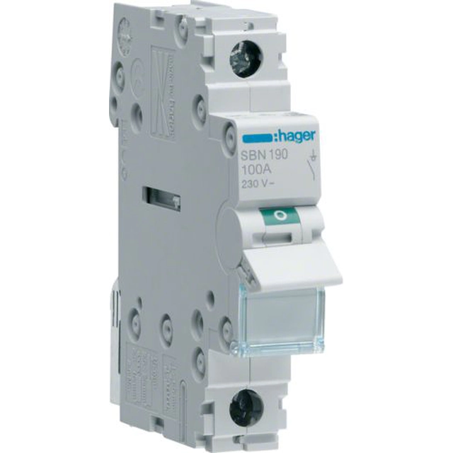 Hager Rozłącznik modulable 100A 1P (SBN190)