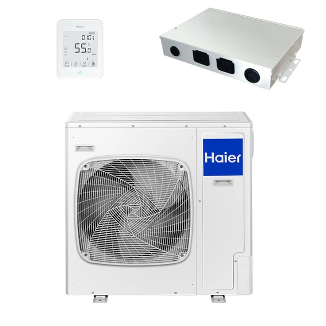 Haier 11 kW kit med ATW-modul og fjernbetjening