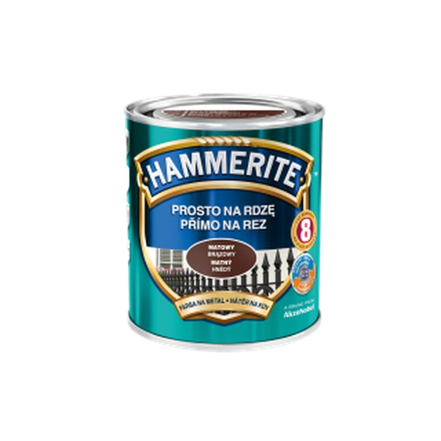 Hammerite Prosto Na Rczem Farbe – Mattbraun 700ml