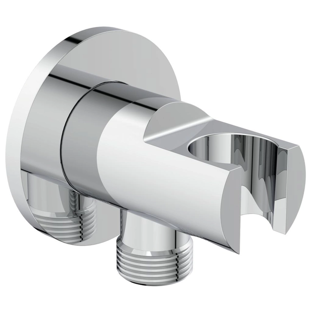 Hand shower head holder Ideal Standard IdealRain, with connection, chrome