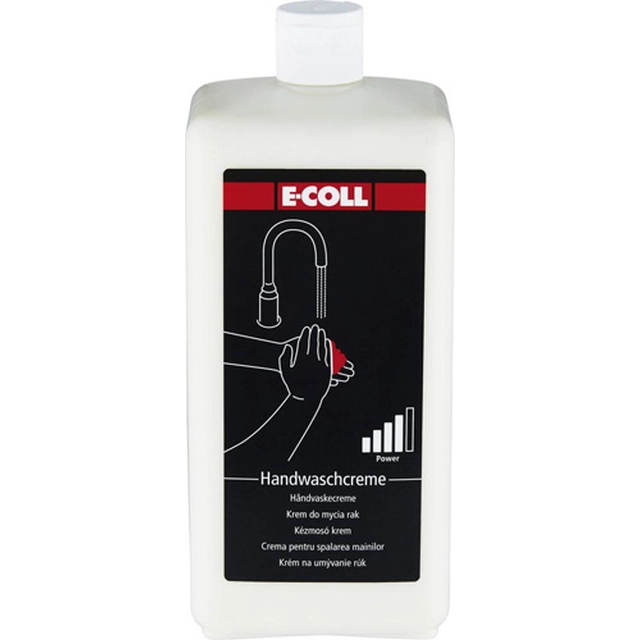Hand wash, moisturizing, liquid cream, 1l E-COLL bottle