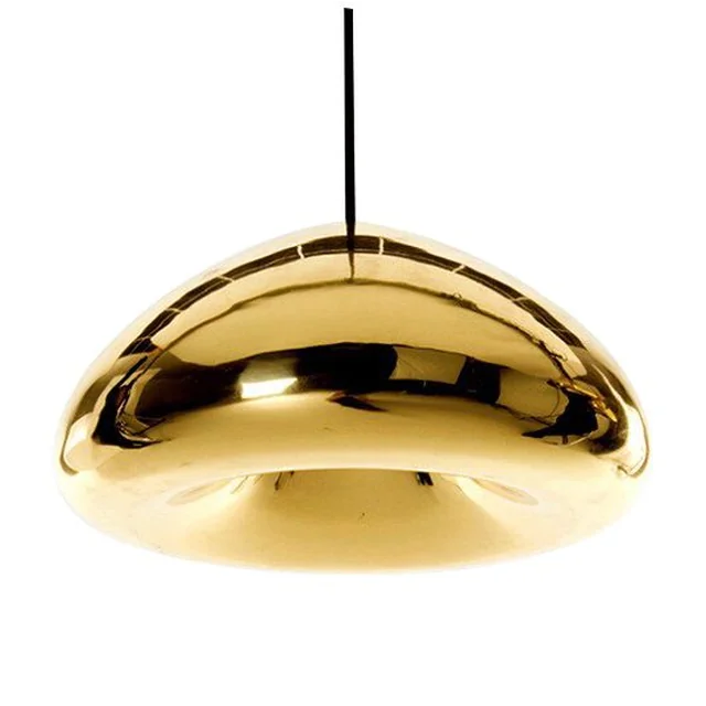 Hangende glazen spiegelplafondlamp APP323-1CP Goud