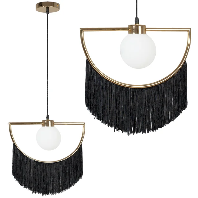 HANGENDE PLAFONDLAMP APP968 Goud