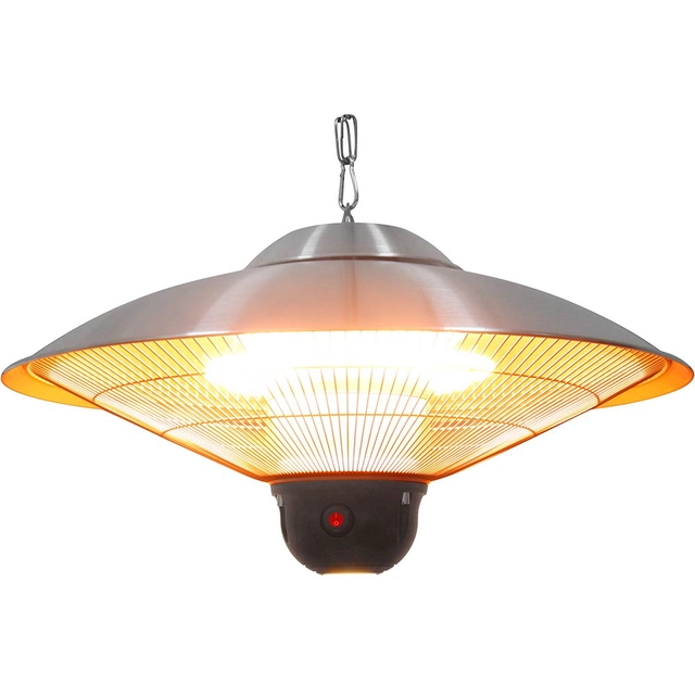 Hangende warmtelamp met afstandsbediening en LED verlichting