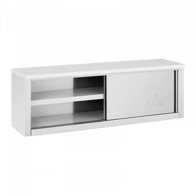 Hanging cabinet - 1500 x 400 x 500 mm - load 1 shelves: 85 kg - Royal Catering ROYAL CATERING 10012559 RCAT-150/40/50-CP