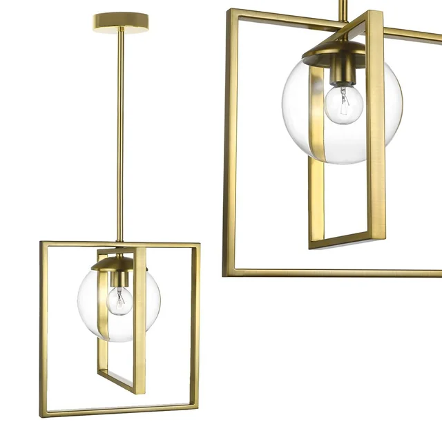 Hanging Ceiling Lamp APP1215-1CP Gold