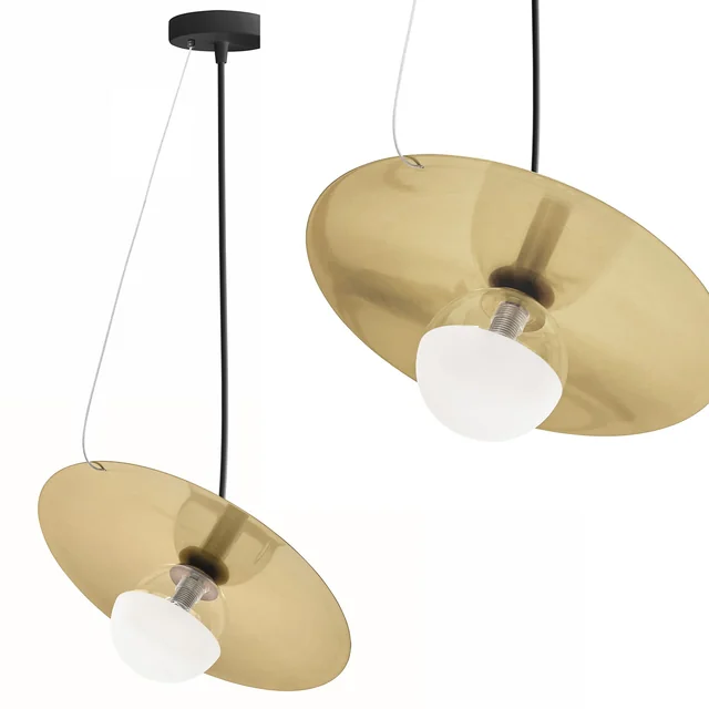 HANGING CEILING LAMP APP1417-CP black/gold