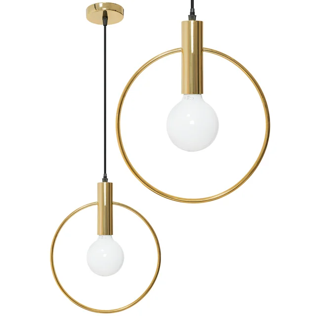 Hanging Ceiling Lamp APP485-1CP Gold