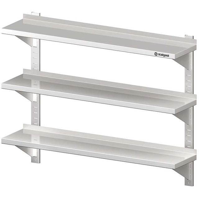 Hanging shelf, adjustable, triple 600x400x930 mm