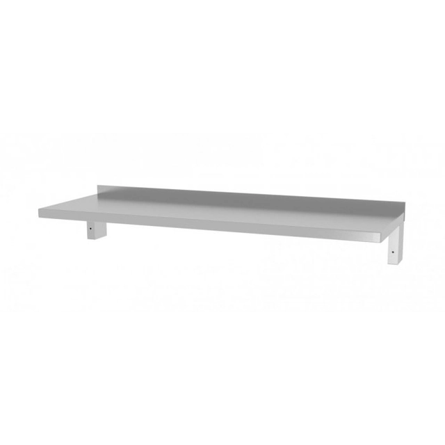 Hanging shelf for devices, reinforced with two consoles 1500 x 300 x 250 mm POLGAST 383153 383153