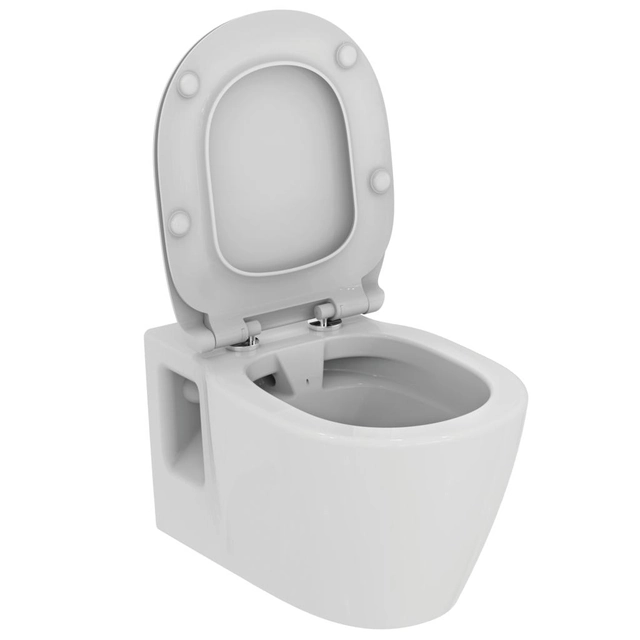 Hangtoilet Ideal Standard Connect, randloos, met zichtbare bevestigingen