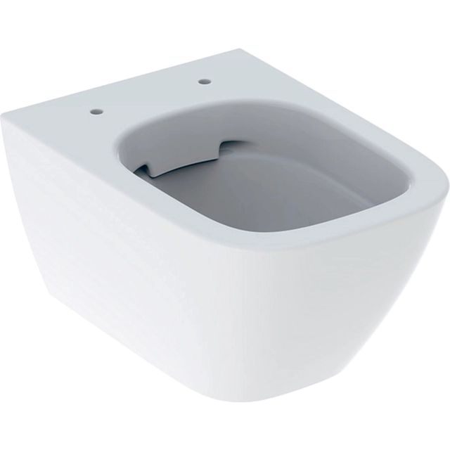 Hangtoilet Smyle Square diepe diepspoel,B35 cm,H33 cm,T49 cm, kort, Rimfree