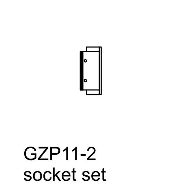 Hanplugg för Lumelform GP11 2, för anslutning av ZP11-2XX, ZP11-4XX, ZP11-6XX