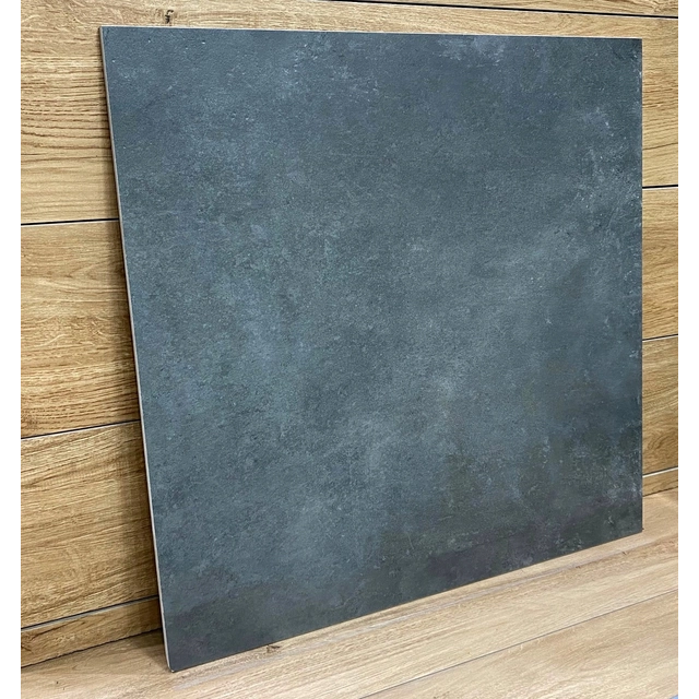 Hard, thickened graphite stoneware, 80x80 like a stone