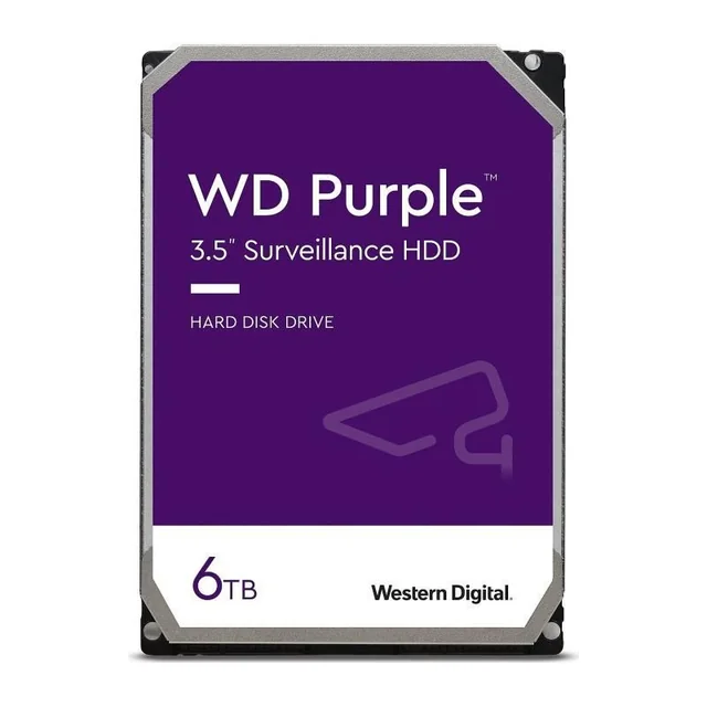 Harde schijf 6TB Western Digital Paars - WD64PURZ