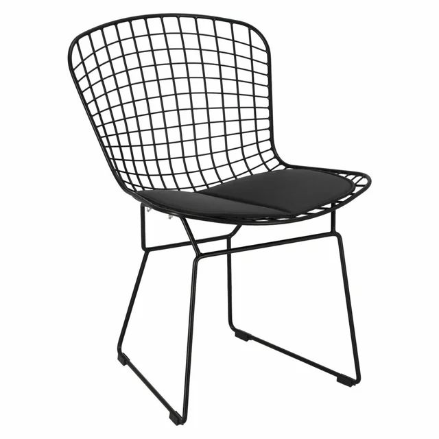 Harry chair black / black cushion