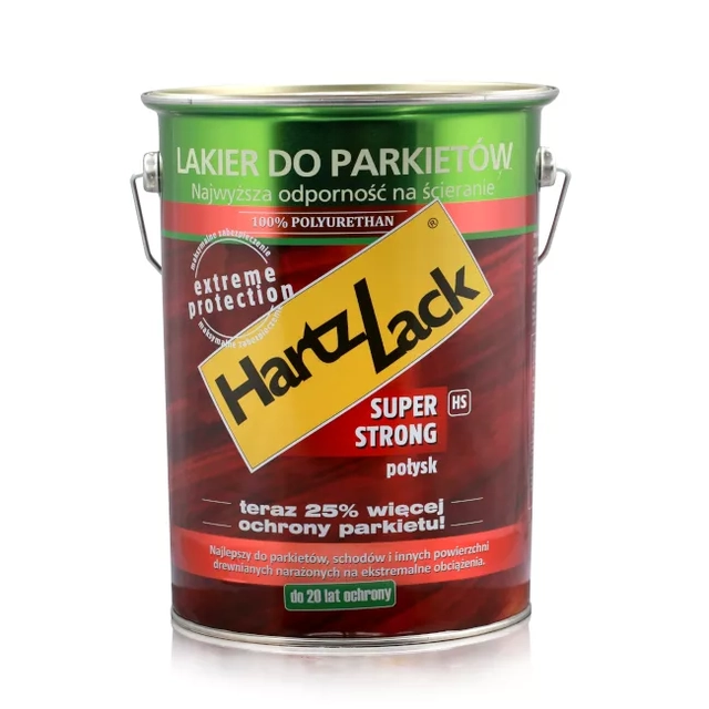 HartzLack Super Strong HS vernice per parquet brillantezza 5L