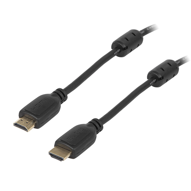 HDMI-HDMI-liitäntä 3m riipus + suodattimet