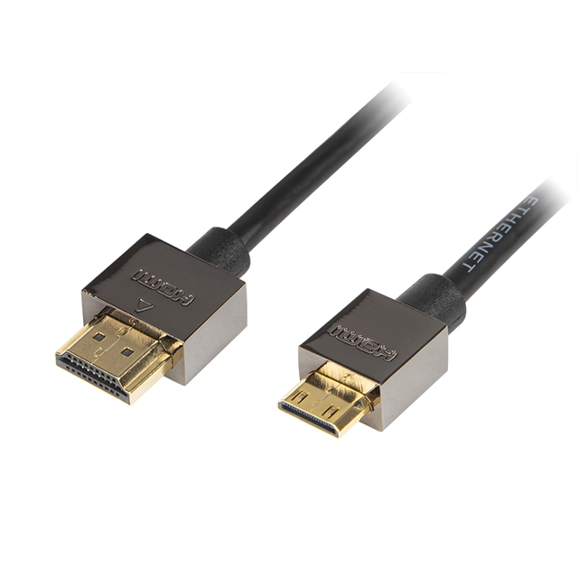 HDMI-mini HDMI SØLV 1,5m