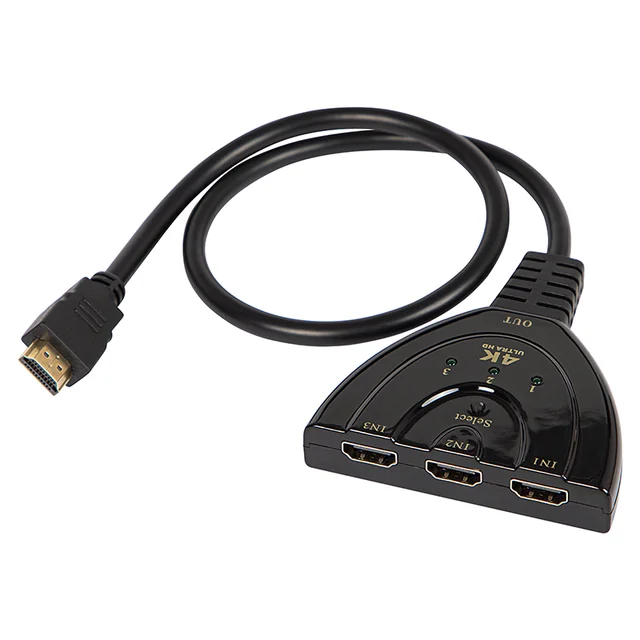 HDMI-Splitter HDMI-Stecker – 3-Buchsen