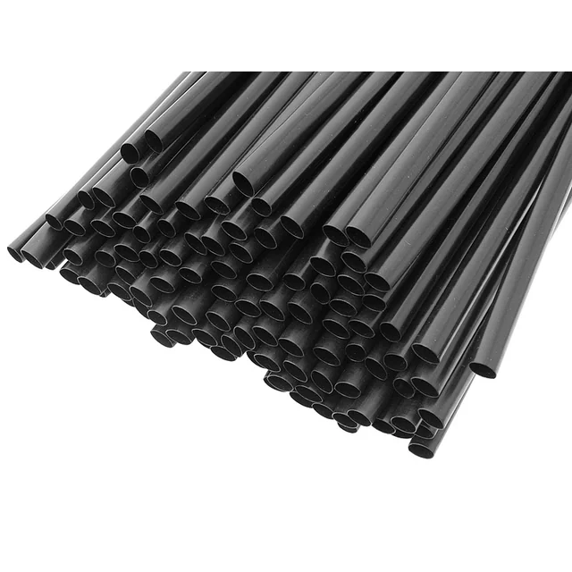 Heat shrink tube 2,4/1,2 - 1m black 1 piece