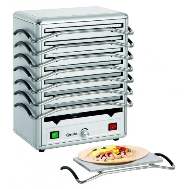 Heater for 8PL AL plates, silver BARTSCHER 120802 120802