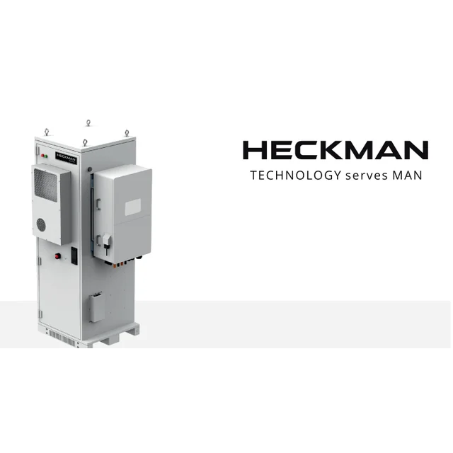 Heckman ZHFP60100A 60kWh set, hermetic cabinet with heat pump, fire protection