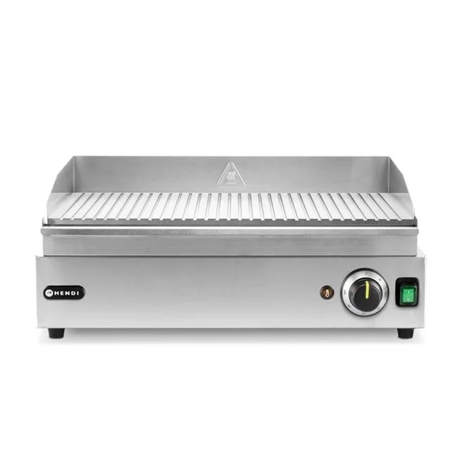 HEDI Kitchen Line räfflad grillplatta, räfflad 220-240V/3500W 697x474x(H)241mm Grundvariant