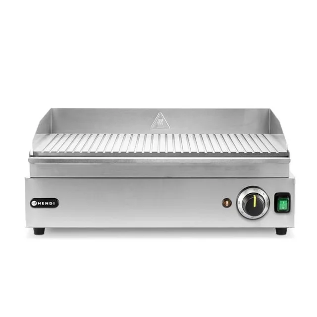 HEDI Kitchen Line ribbet grillplade, rillet 220-240V/3500W 697x474x(H)241mm Basisvariant