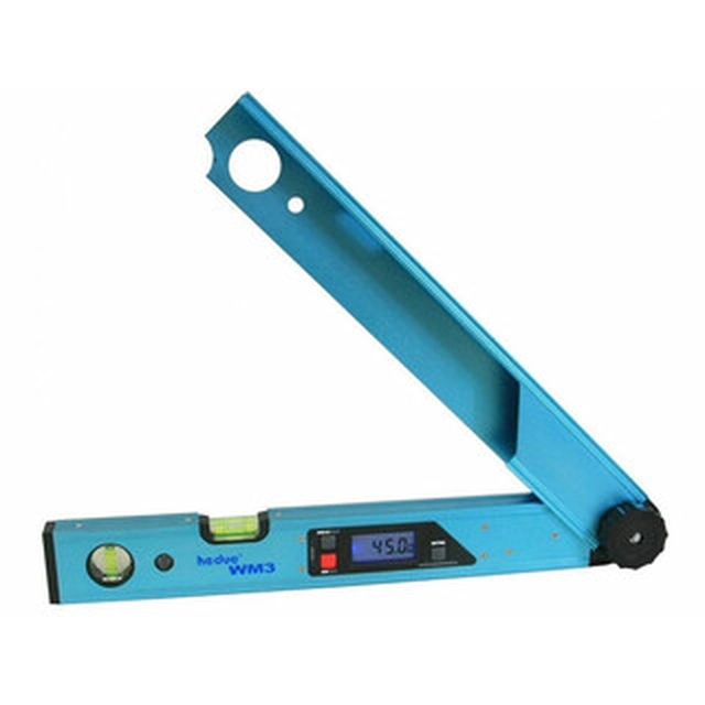 Hedue WM3 digital protractor 0 - 225 ° | In a cardboard box