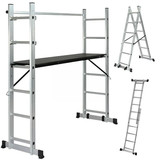 Height-adjustable scaffolding 46 -102 cm