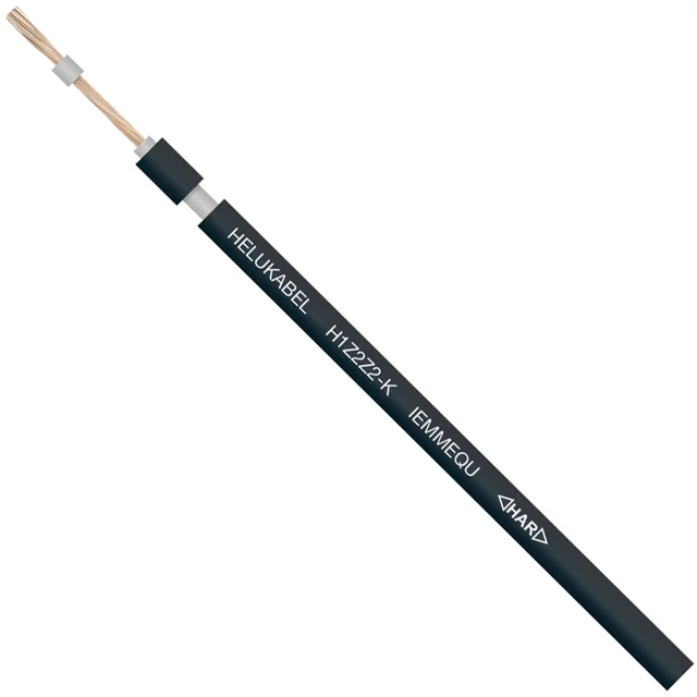 Helukabel Solarflex H1Z2Z2-K Cable solar 4mm Negro