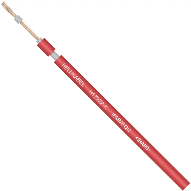 Helukabel Solarflex H1Z2Z2-K Cable Solar 4mm Rojo