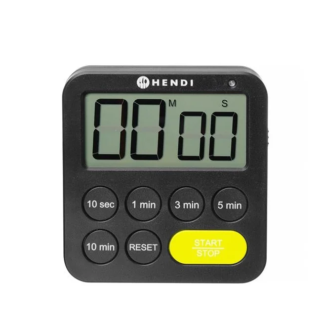 HENDI Einbereichs-Timer schwarz 82x20x(H)88mm Basisvariante